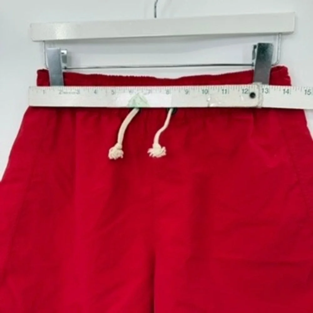 Taylor Stitch Swim Trunks Mens M Red Surf Beach Board Shorts Resort Travel Cali